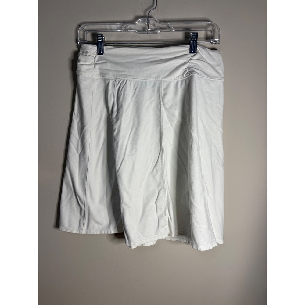 Athleta White Tennis Skirt Pleated Athletic Skort Size Medium - Picture 5 of 10